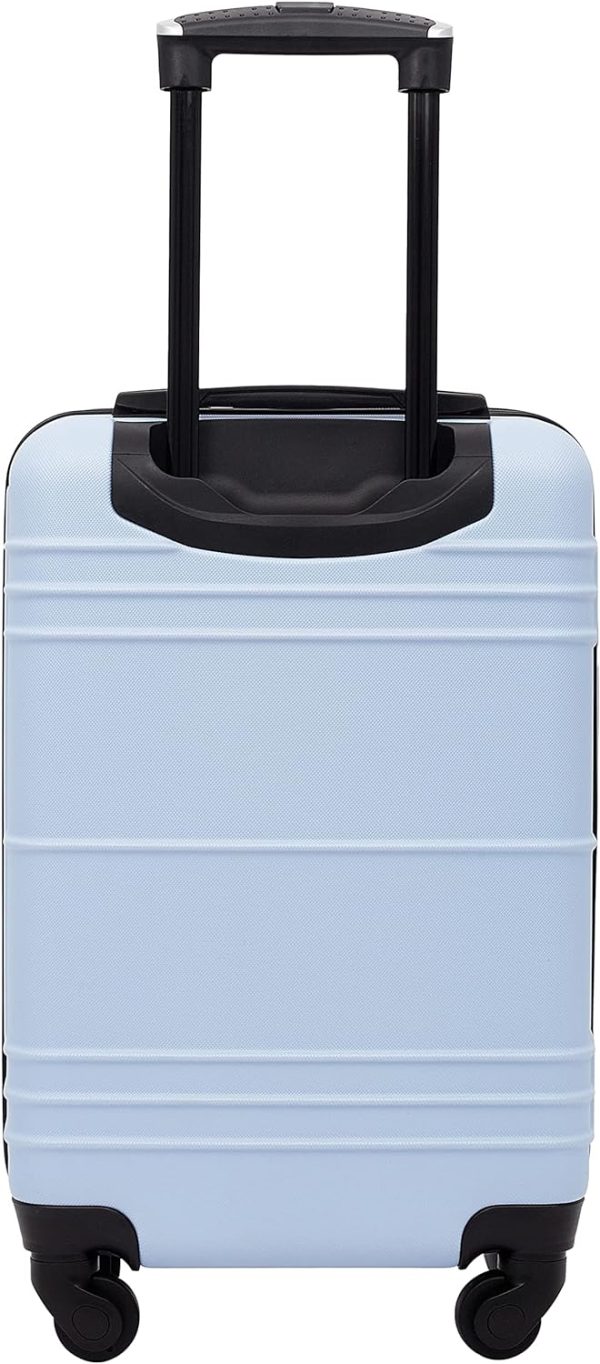 Travelers Club Richmond Spinner Luggage, Blue, Carry-On 20-Inch - Image 4